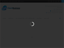 Tablet Screenshot of clear2business.com